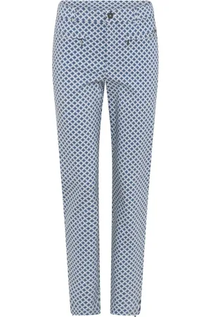 C.ro Donna, Pantaloni, Blu, L, new