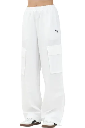 PUMA Donna, Pantaloni, Bianco, S, new