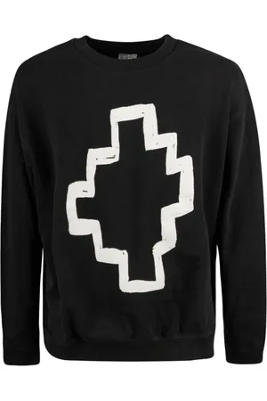 MARCELO BURLON Uomo, Felpe, Nero, S, new