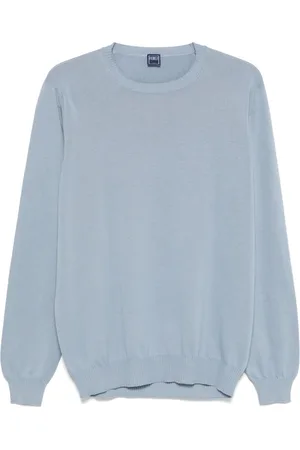 FEDELI Uomo, Maglie, Blu, L, new