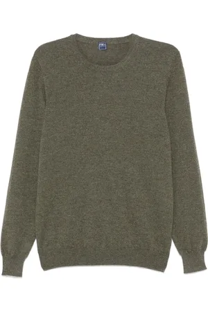 FEDELI Uomo, Maglie, Verde, XL, new