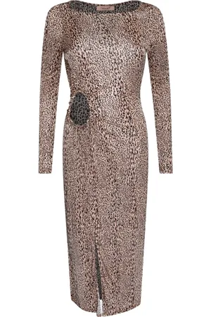 Twin-Set Donna, Abiti, Marrone, XL, new