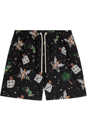 Palm Angels Uomo, Costumi da bagno, Nero, M, new