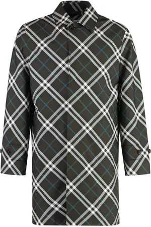 Burberry Uomo, Cappotti, Verde, L, new