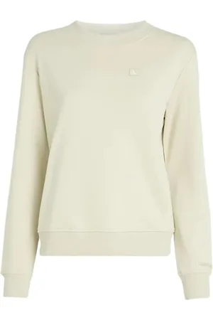 Calvin Klein Donna, Felpe, Verde, S, new
