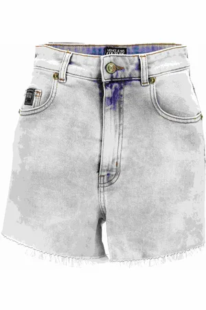 VERSACE Donna, Pantaloncini, Blu, W28, new