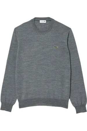 Lacoste Uomo, Maglie, Grigio, XL, new