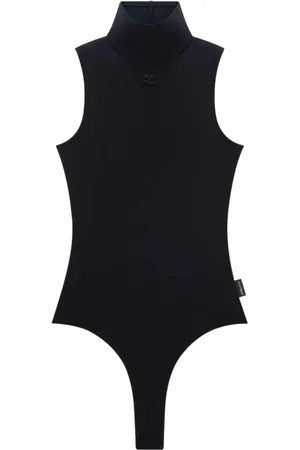Courrèges Donna, Top, Nero, L, new