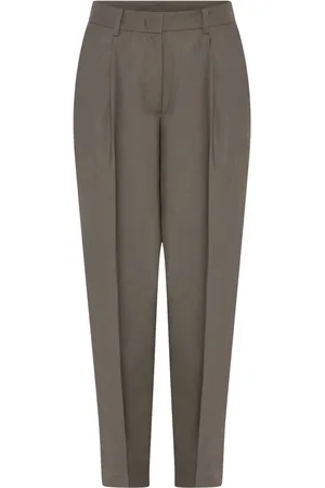 Bruuns Bazaar Donna, Pantaloni, Grigio, XL, new