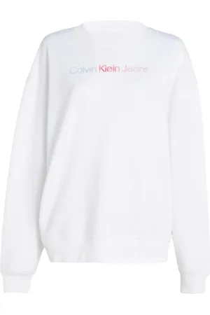 Calvin Klein Donna, Felpe, Bianco, S, new