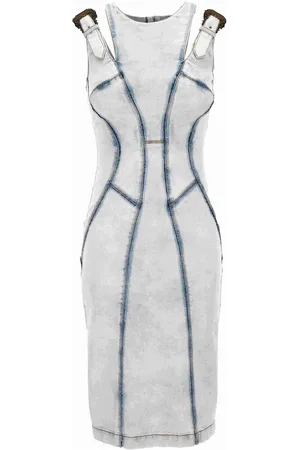 VERSACE Donna, Abiti, Blu, XL, new