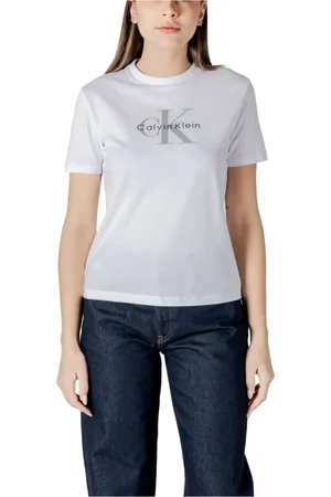 Calvin Klein Donna, Top, Bianco, L, new