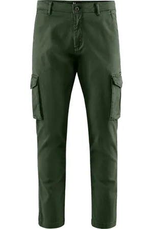 Bomboogie Uomo, Pantaloni, Verde, W32, new