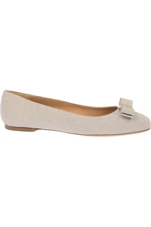 Salvatore Ferragamo Donna, Scarpe, Grigio, 37 1/2 EU, new