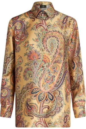 Etro Donna, Camicette , Multicolore, 2Xs, new