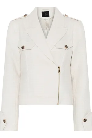 Bruuns Bazaar Donna, Giacche, Bianco, M, new