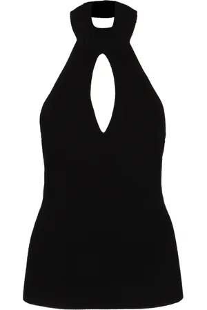 FEDERICA TOSI Donna, Top, Nero, M, new