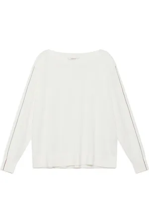 Maliparmi Donna, Maglie, Bianco, S, new
