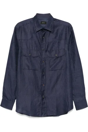 BRIONI Uomo, Magliette, Blu, M, new