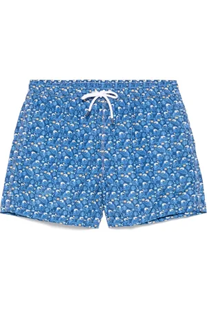 FEDELI Uomo, Costumi da bagno, Blu, XL, new
