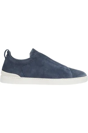 Ermenegildo Zegna Uomo, Scarpe, Blu, 40 1/2 EU, new