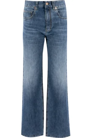 Brunello Cucinelli Donna, Jeans, Blu, S, new