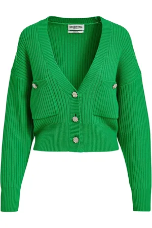 Essentiel Antwerp Donna, Maglie, Verde, L, new