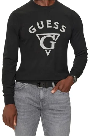 Guess Uomo, Maglie, Nero, L, new