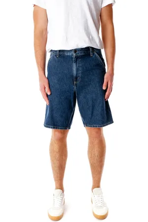 Carhartt Uomo, Pantaloncini, Blu, W30, new