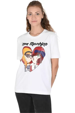 Moschino Donna, Top, Bianco, L, new