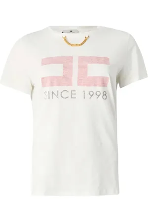 Elisabetta Franchi Donna, Top, Bianco, XS, new