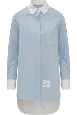 Thom Browne Donna, Camicette , Blu, S, new