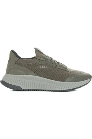 HUGO BOSS Uomo, Scarpe, Verde, 42 EU, new