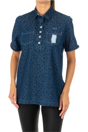 La Martina Donna, Camicette , Blu, S, new