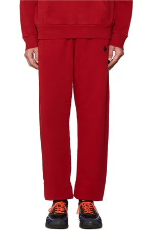 MARCELO BURLON Uomo, Pantaloni, Rosso, L, new