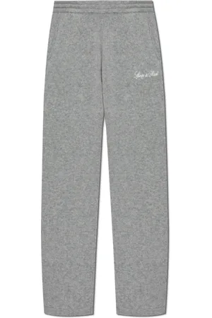 Sporty & Rich Uomo, Pantaloni, Grigio, M, new