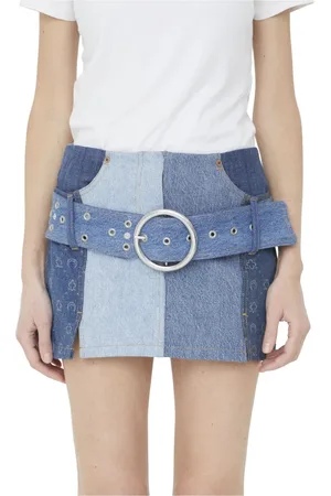 Marine Serre Donna, Gonne, Blu, S, new