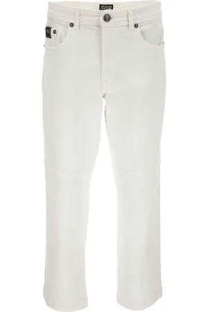VERSACE Uomo, Jeans, Bianco, W35, new