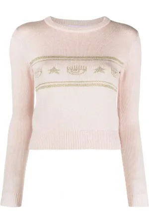 Chiara Ferragni Donna, Maglie, Multicolore, L, new