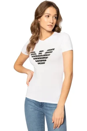 Emporio Armani Donna, Top, Bianco, XL, new