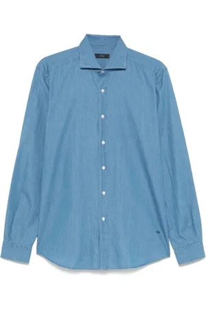 FAY Uomo, Magliette, Blu, 4Xl, new