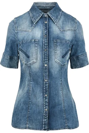 Dondup Donna, Camicette , Blu, S, new