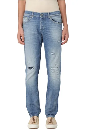 Dondup Uomo, Jeans, Blu, W33, new