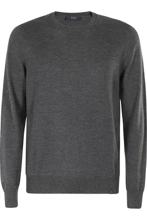 FAY Uomo, Maglie, Grigio, 2Xl, new