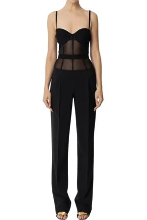 Elisabetta Franchi Donna, Jumpsuits, Nero, L, new