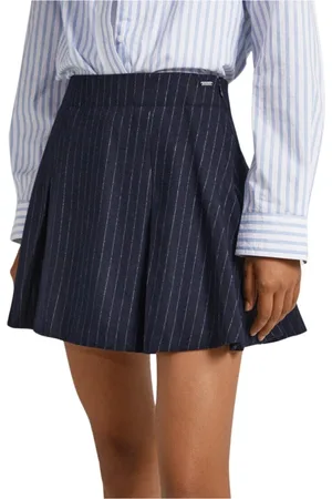 Pepe Jeans Donna, Gonne, Blu, L, new