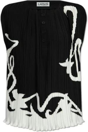 Lanvin Donna, Top, Nero, S, new