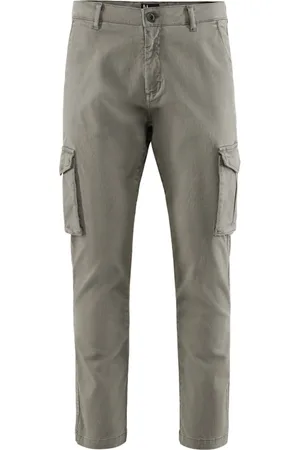 Bomboogie Uomo, Pantaloni, Grigio, W32, new