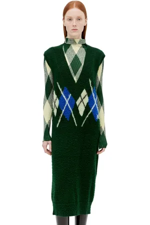 Burberry Donna, Abiti, Verde, S, new