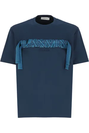 Lanvin Uomo, Top, Blu, M, new